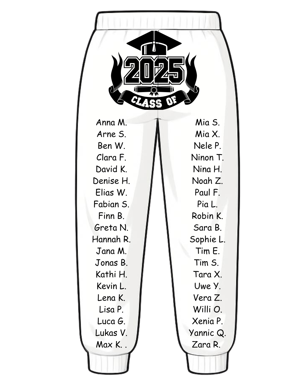 GIRAFFA Jogger Rückseite